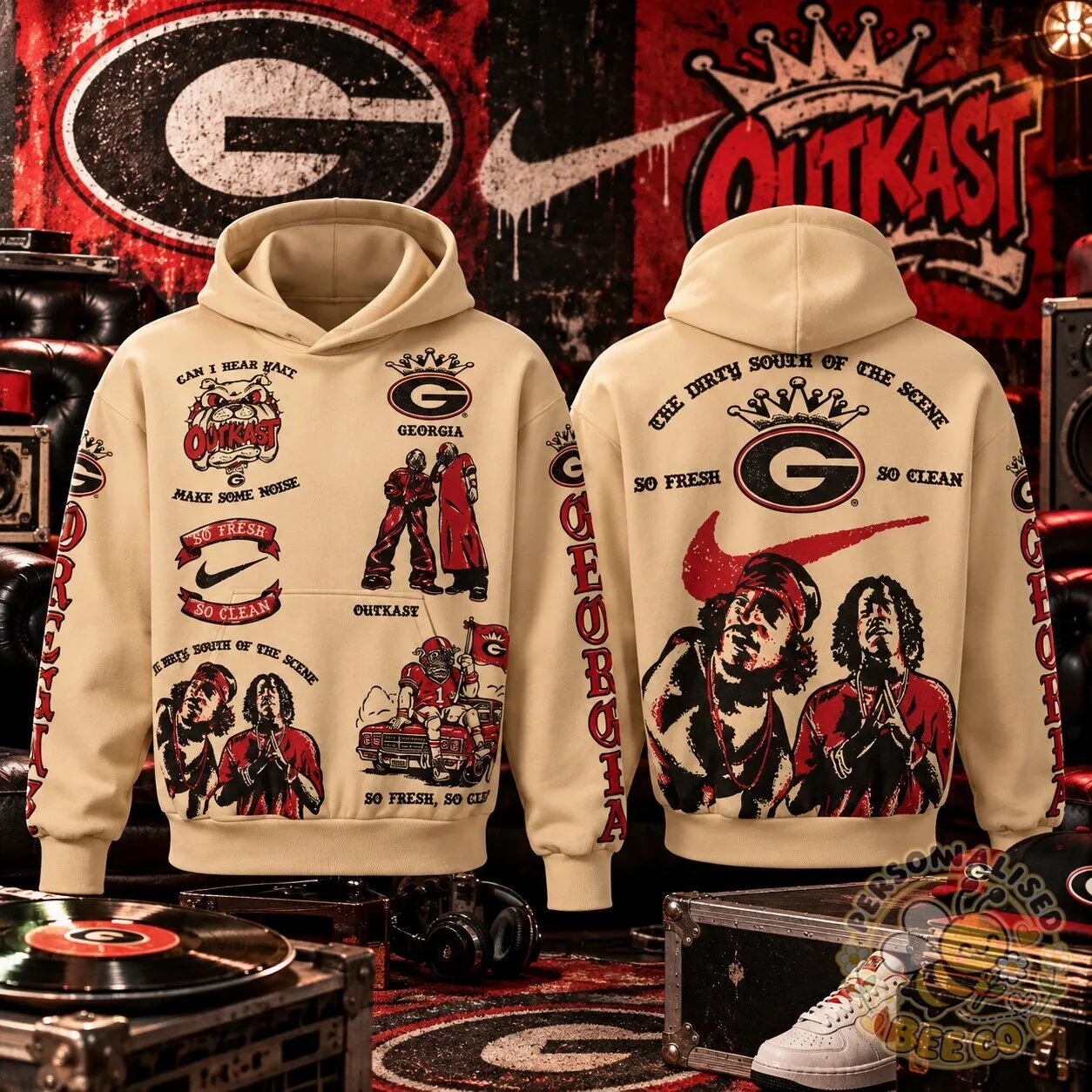 Nike x Georgia x Outkast Senior Hoodie Shirt 2026