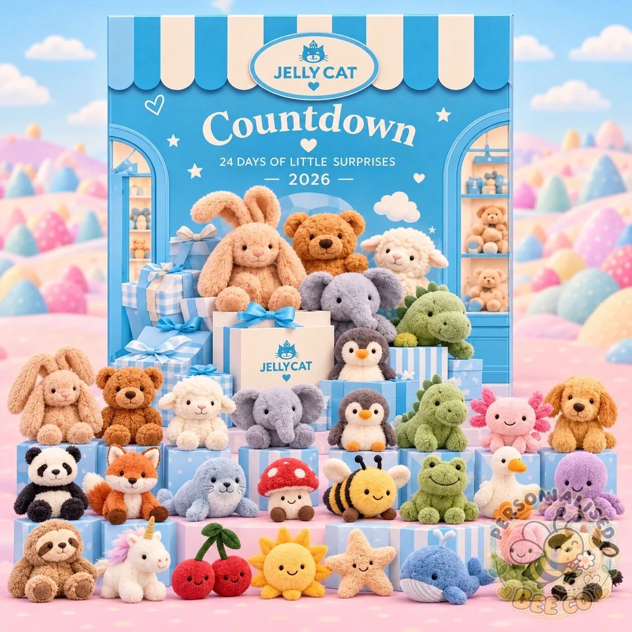 Costco Jellycat 2026 Advent Calendar 24 Days Of Little Surprises