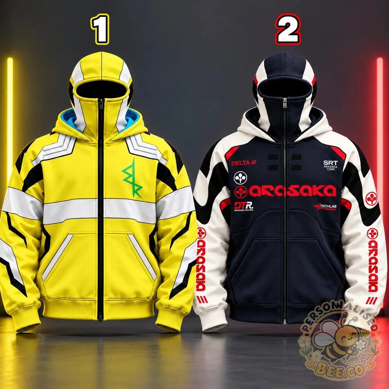 Cyberware CyberPunk 2077 David Martinez Balaclava Zip-Up Hoodie Jacket 11 Cyberware CyberPunk 2077 David Martinez Balaclava Zip-Up Hoodie Jacket